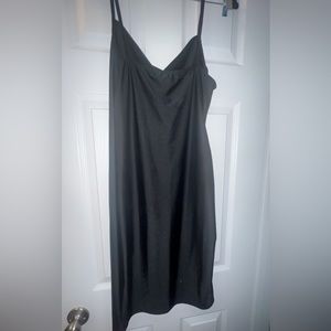 Black spandex party dress large never worn